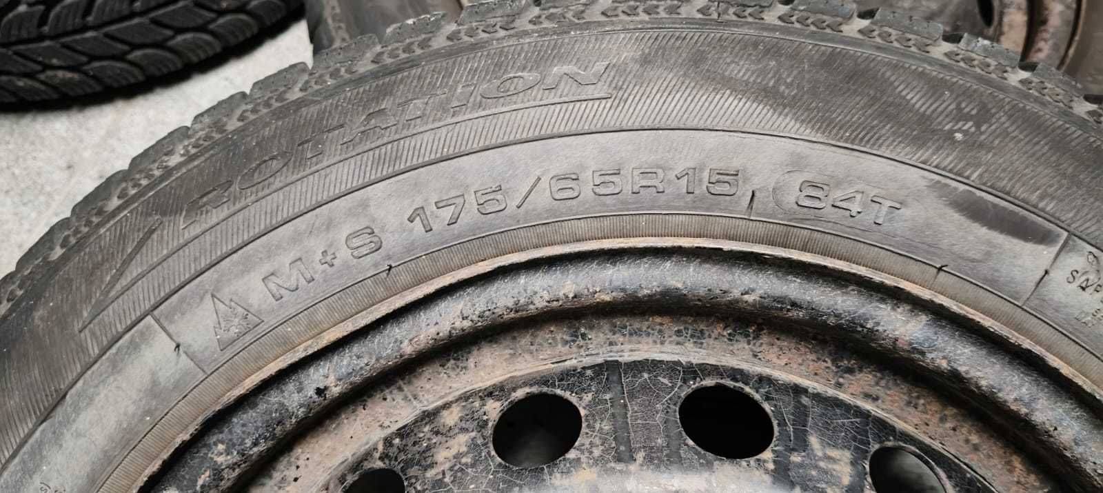 Koła zimowe  Fiat,Opel 175/65 R 15 84 T