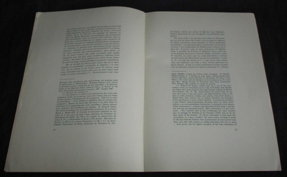 Livro O Problema da origem da carta portulano Armando Cortesão