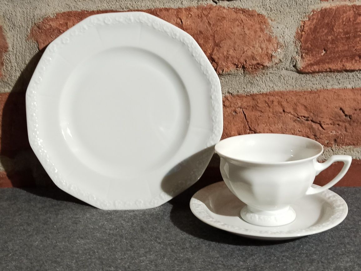 Porcelana Rosenthal Biała Maria TRIO