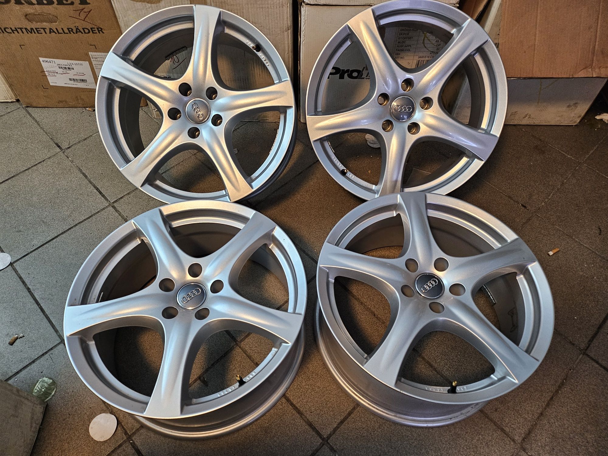 Alufelgi 5x112x18 Audi!Jak Nowe!Montaż!Wysyłka!