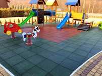 Płyta gumowa sbr na taras plac zabaw do siłowni. LIVEFLOORING. atesty