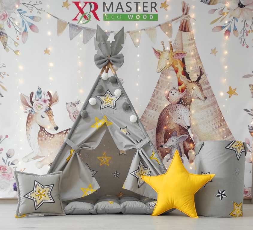 Вігвам дитячий Super star  БОН БОН Повний комплект