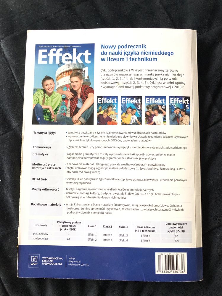 Effekt 1 - podręcznik język niemiecki