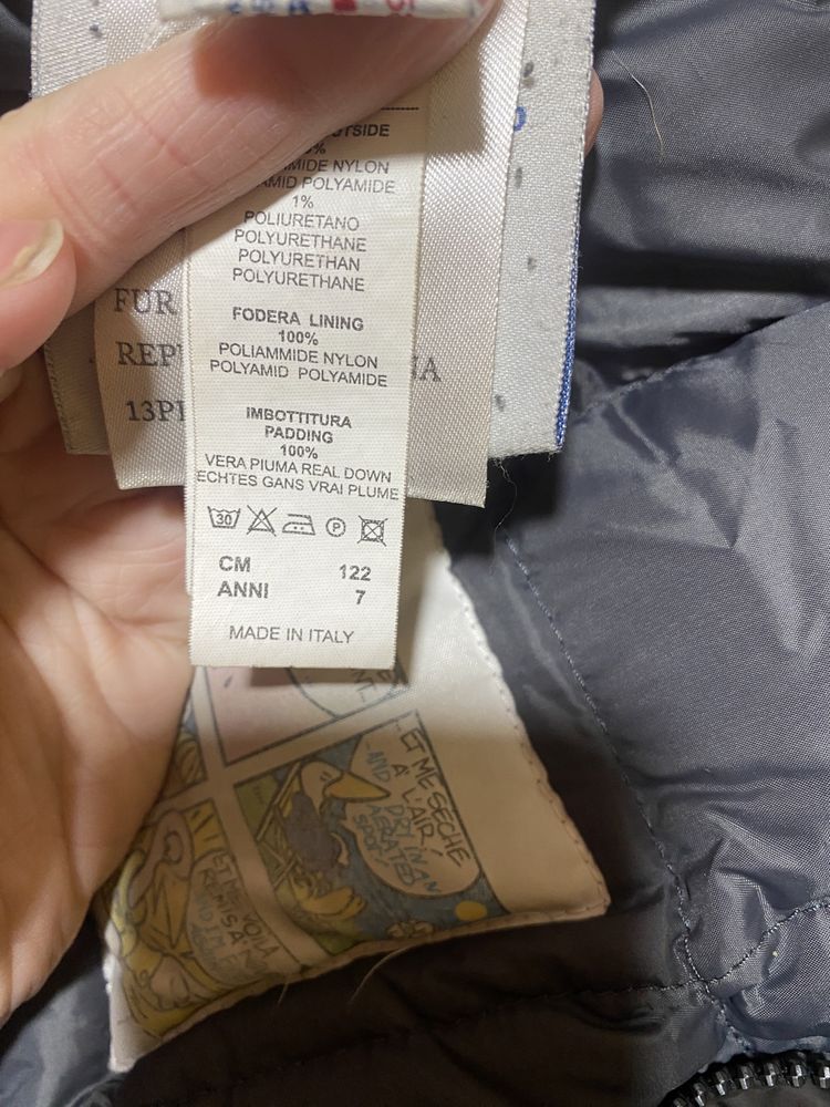 Детский пуховик moncler