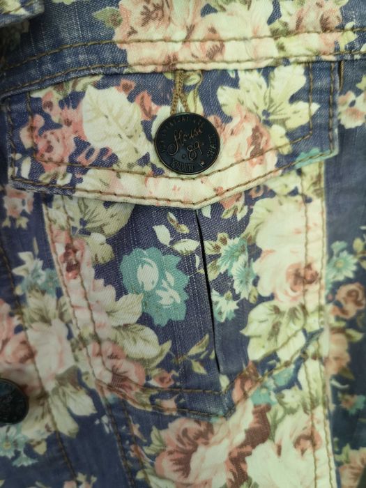 Kurtka katanka jeans narzutka kurteczka marynarka wiosenna letnia lato