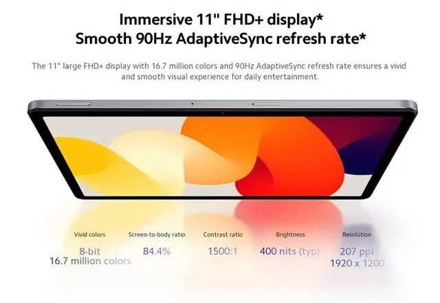 Планшет Xiaomi Redmi Pad SE 8/256Gb Graphite Gray 11" Global 8000mAh