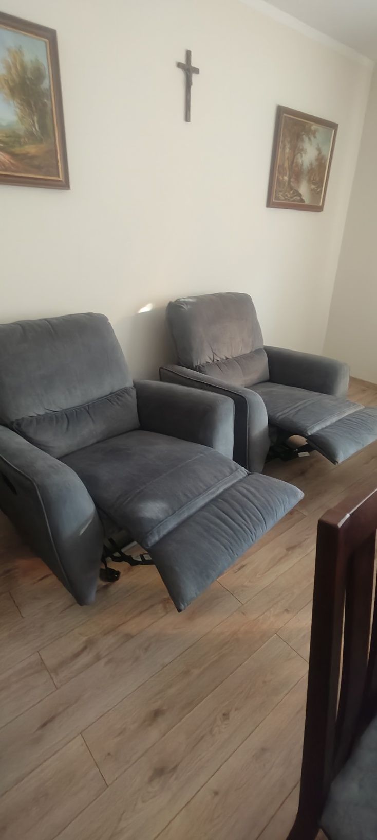 Komplet wypoczynkowy z funkcją relax