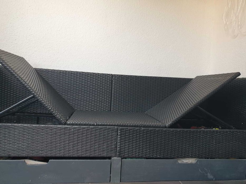 Sofa rattanowa balkonowa/ogrodowa