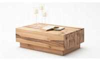 ŁAWA Stolik stół z DREWNA drewniany drewniana drewno naturalny 100cm