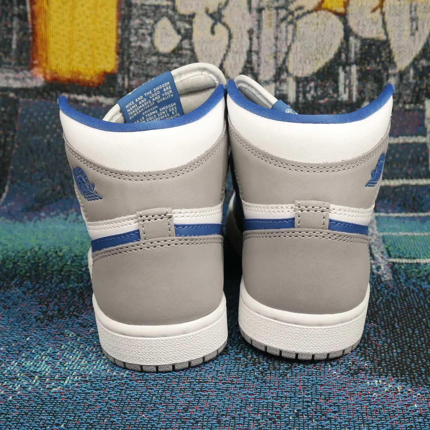Nowe buty AJ 1/Jordan 1 Retro High True Blue (Niebieski), rozmiar 38
