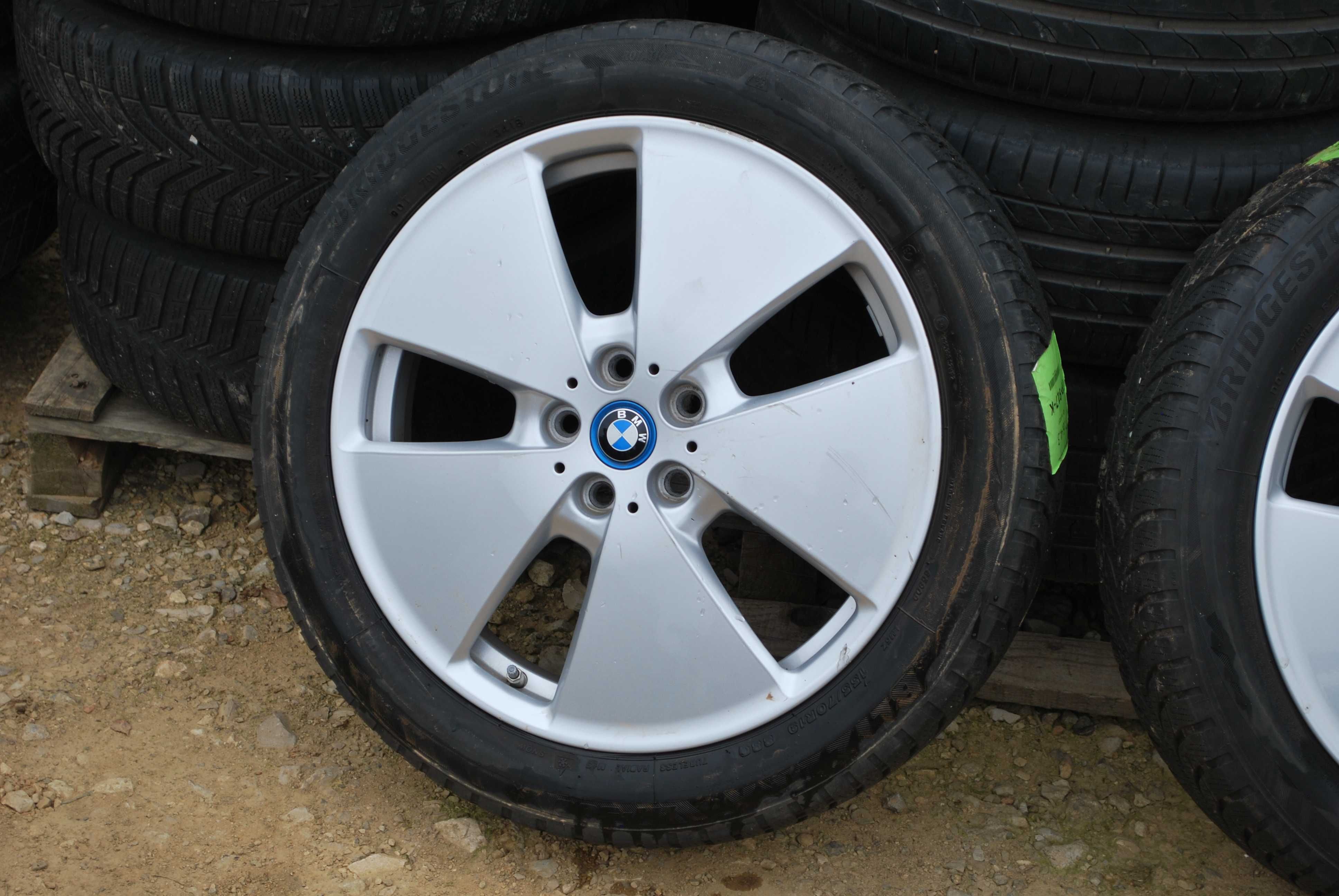 Koła 155/70 R19 5x112 Oryginalne alufelgi + opony BMW i3