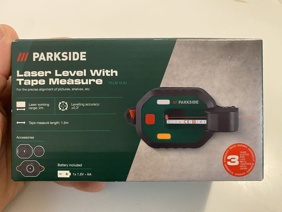 Лазерна рулетка Parkside PLLM 10 A1