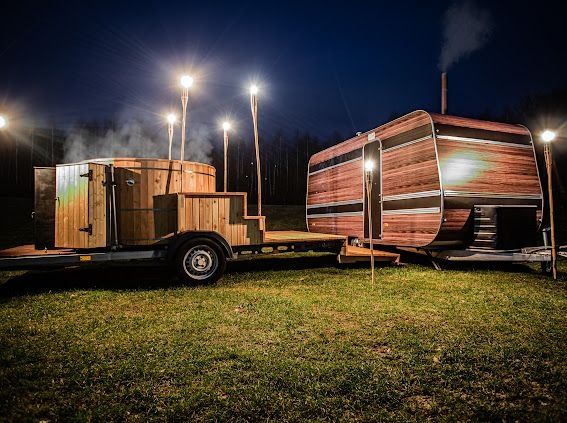 Mobilne jacuzzi | balia | sauna
