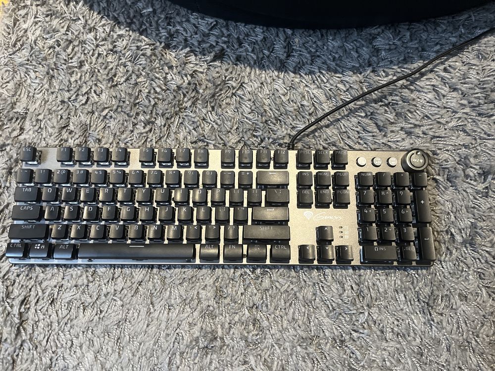 Klawiatura genesis thor 380 RGB | Blue switch