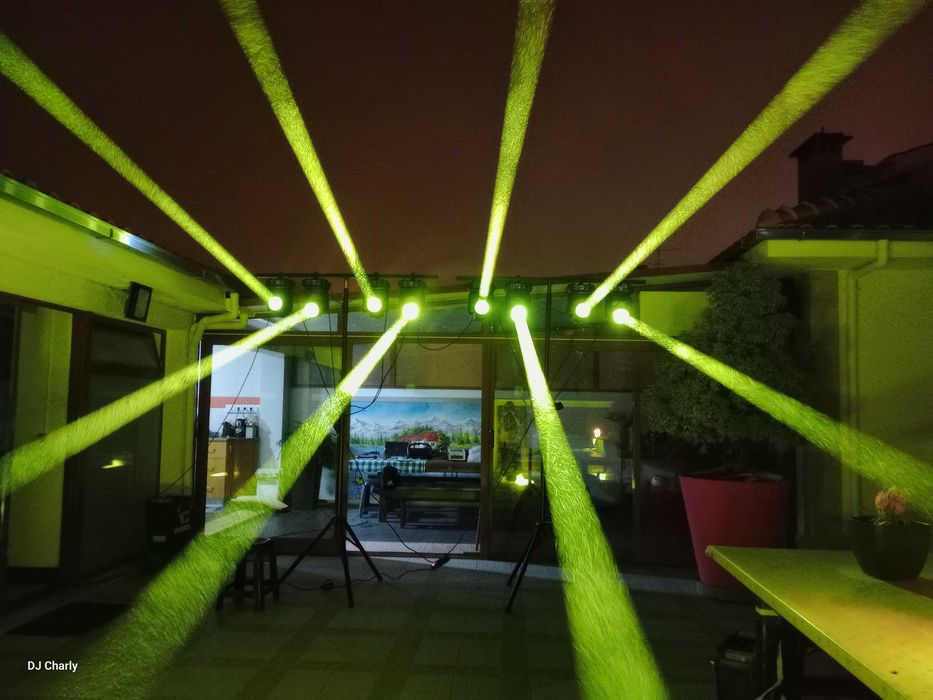 aluguer /Som / Luzes / Máquina de fumo