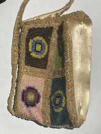 Антикварная царська сумка бисером