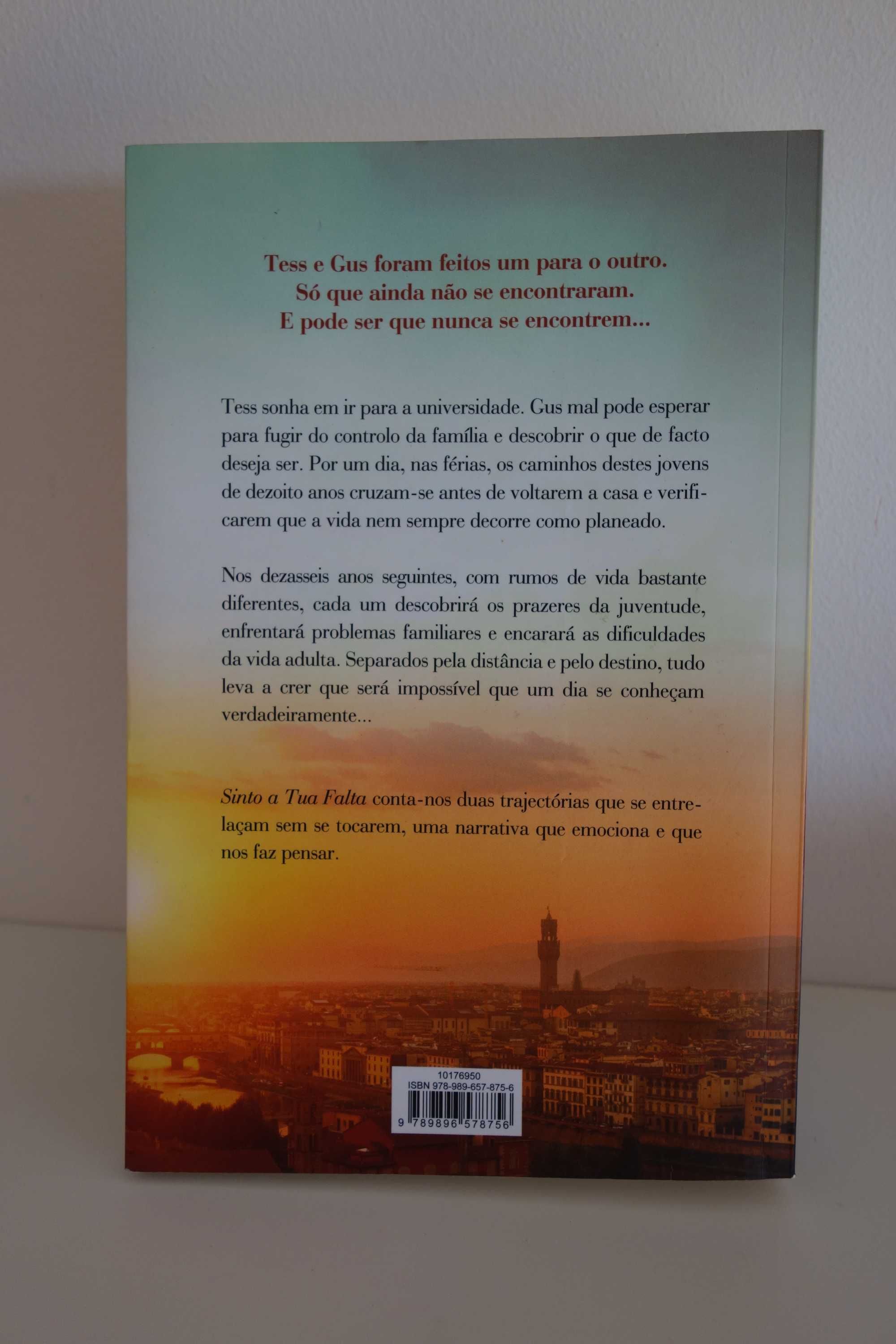 Livro Sinto a tua Falta de Kate Eberlen