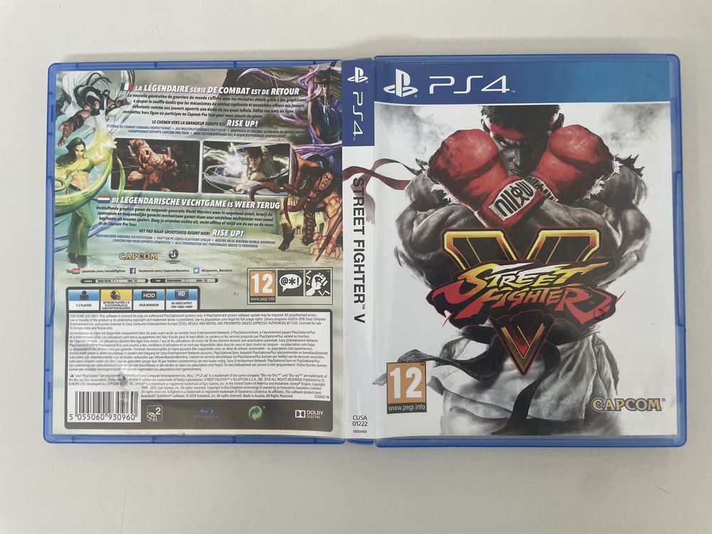 Jogo Street Fighter V Ps4
