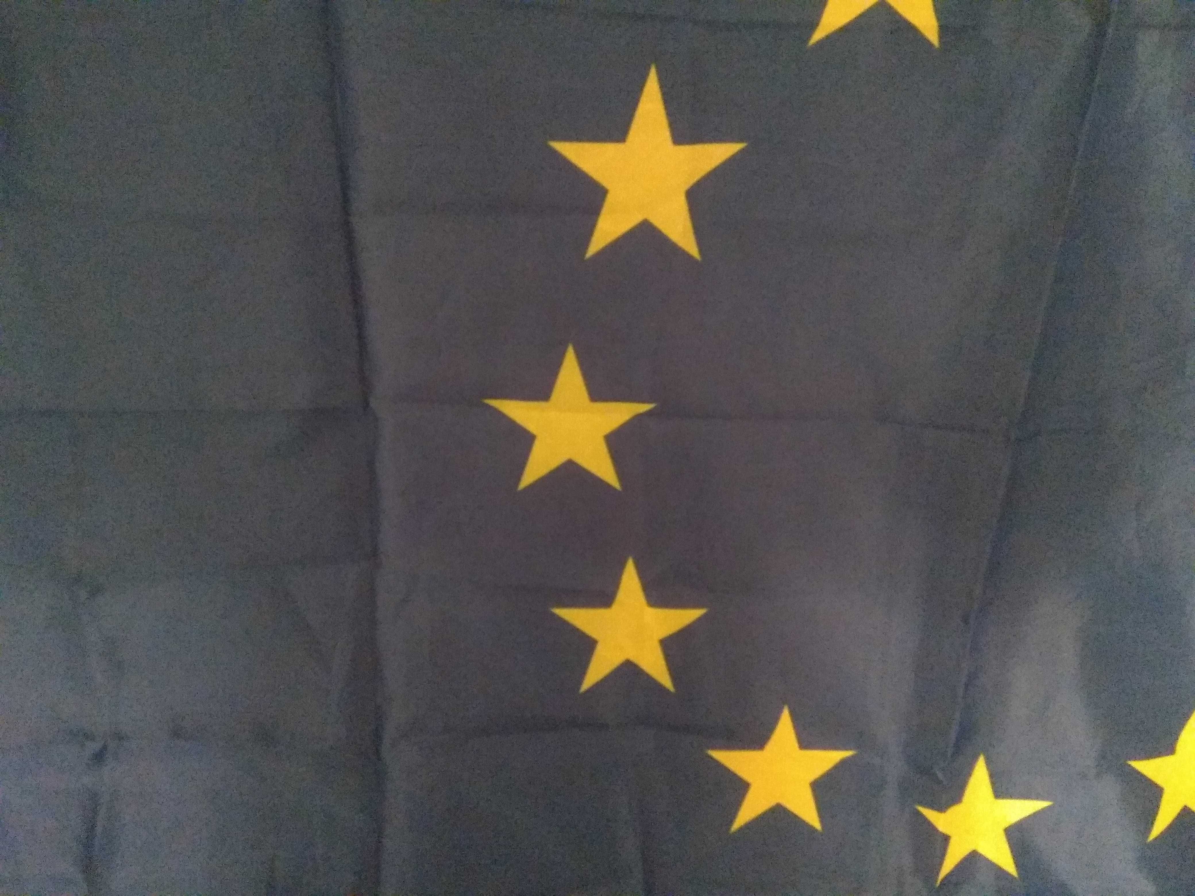 Flaga Unii Europejskiej Unia Europejska Duża