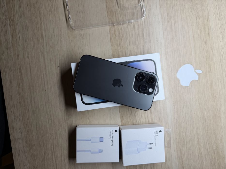 iPhone 14 Pro 128gb czarny bateria 100% komplet