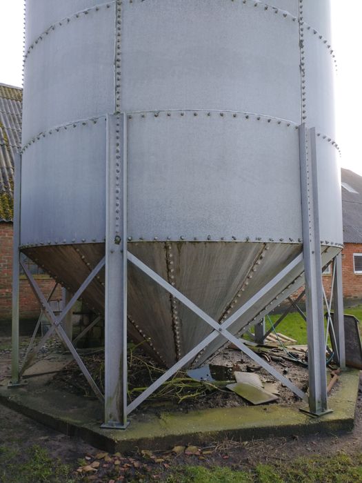 Assentoft Silos lejowy 130m3  100Ton zbożowy zbiornik na zboże