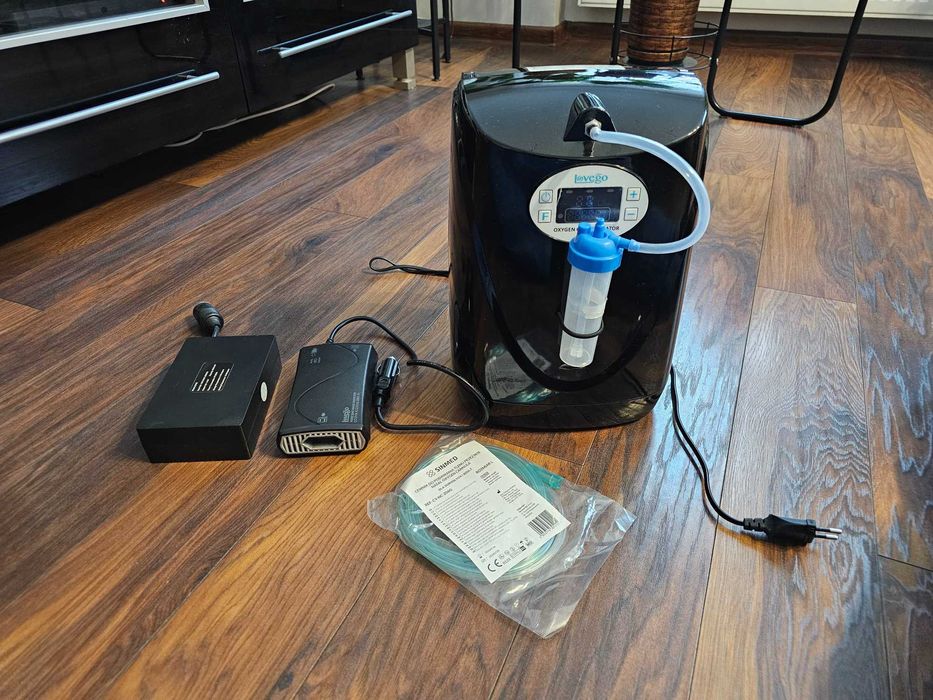 Przenośny koncentrator tlenu LoveGo LG102 Black