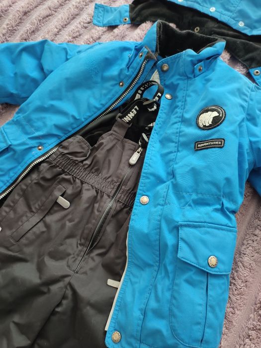 Зимний комбинезон для мальчика 104размер lenne