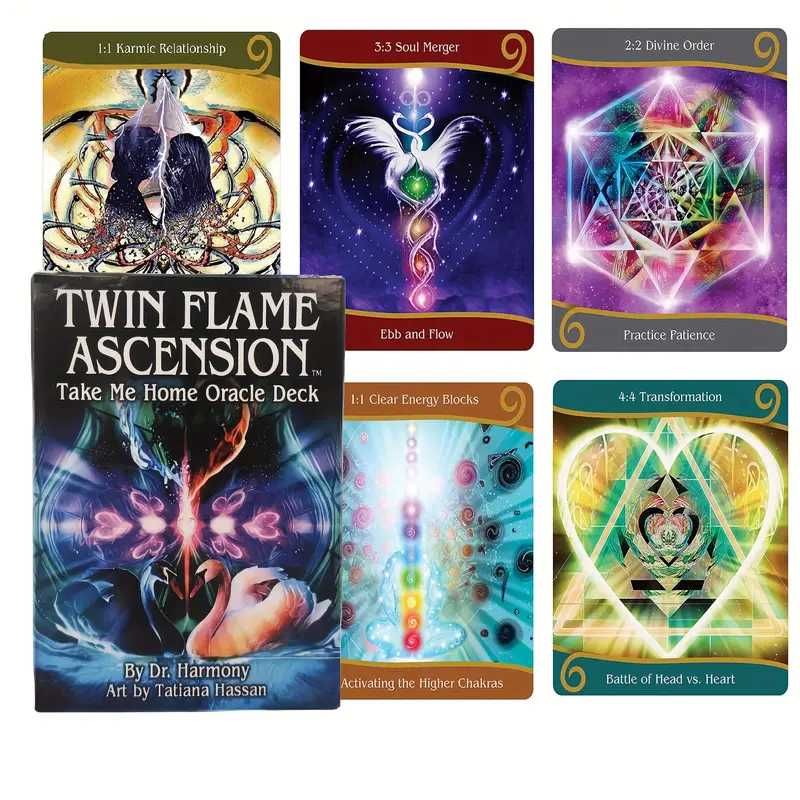 Twin flame soul mates Karty wyroczni Take Me Home Oracle kopia