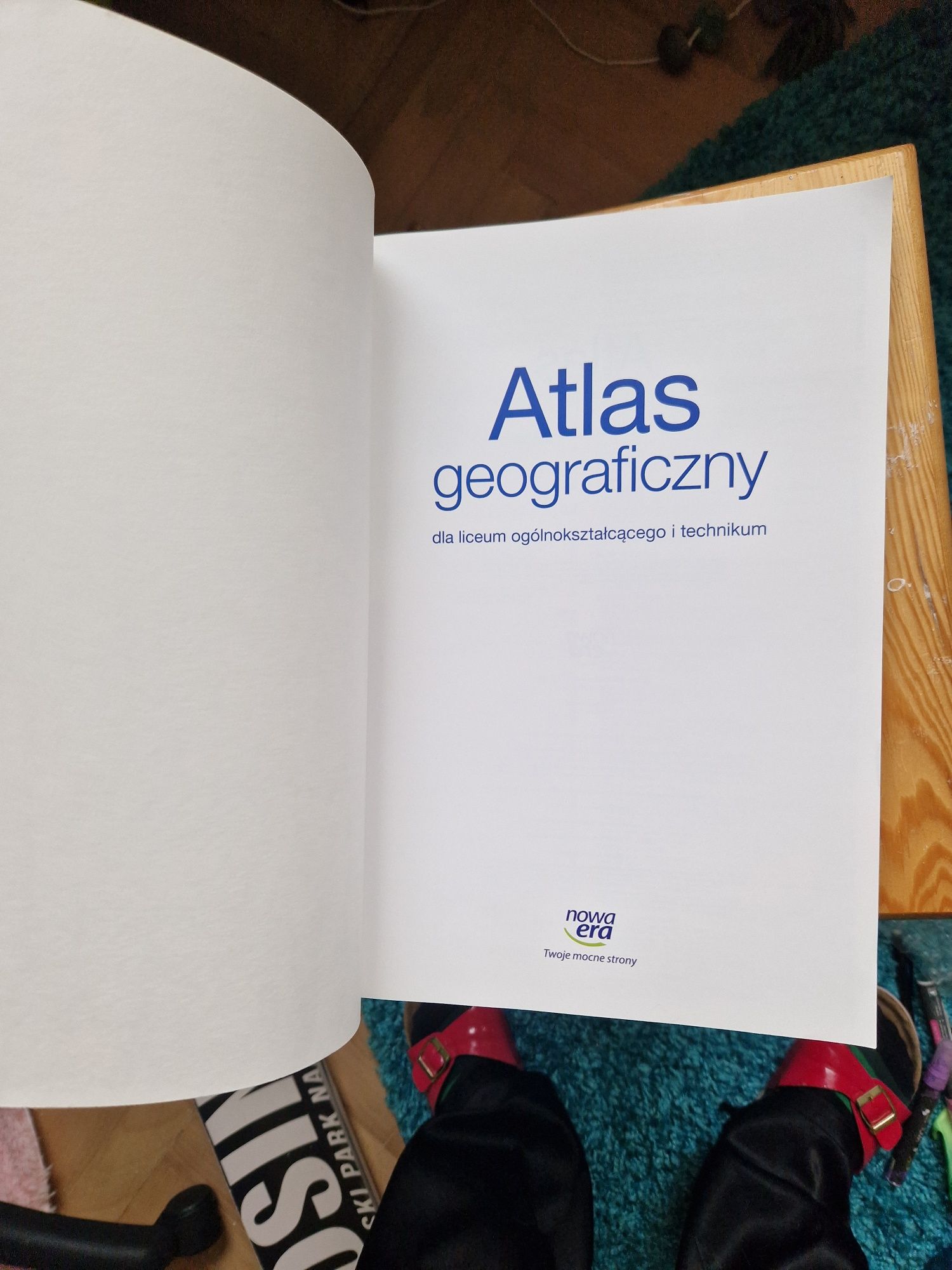 Atlas geograficzny nowa era dla liceum ogólnokształcącego i technikum