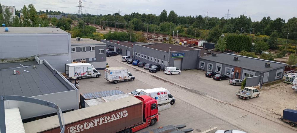 Hala 1300m2 magazynowo produkcyjna Łódź ul. Papiernicza 7