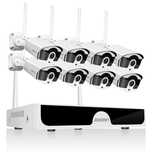 Sistema Vigilância WIFI * 8 Camaras 2160P Exterior * KIT NOVO
