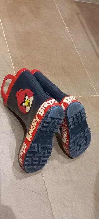 Galochas dos Angry Birds
