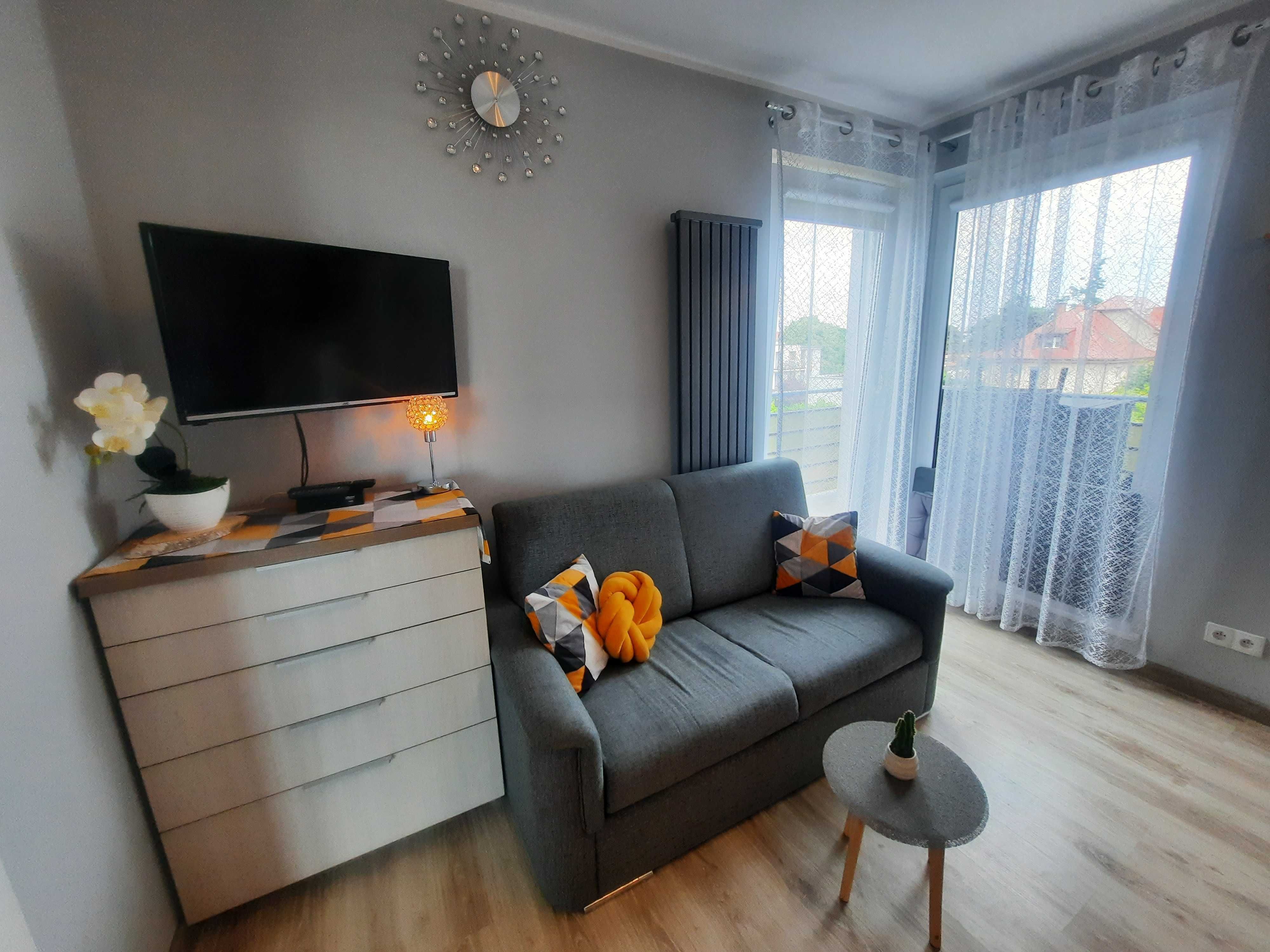 Apartament Władysławowo 2 pokoje 2-6/7 os parking 500m MORZE 2x balkon