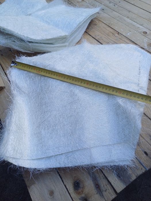 Стекломат куски большие