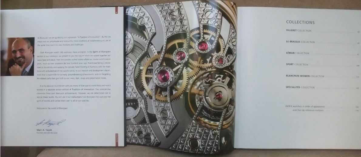 Blancpain Zegarmistrzostwo i wyrabianie zegarków marka od 1735 unikat