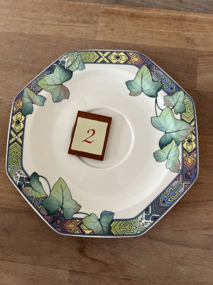 Вінтаж : тарілки соусник блюдця  із колекціі Pasadena V&B