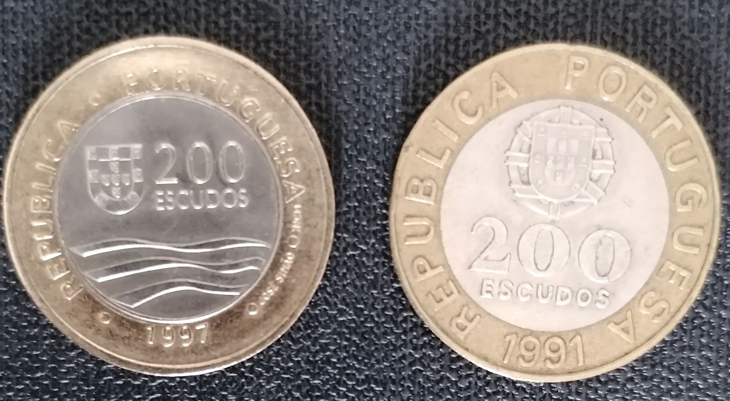 Moedas 200$ Portugal