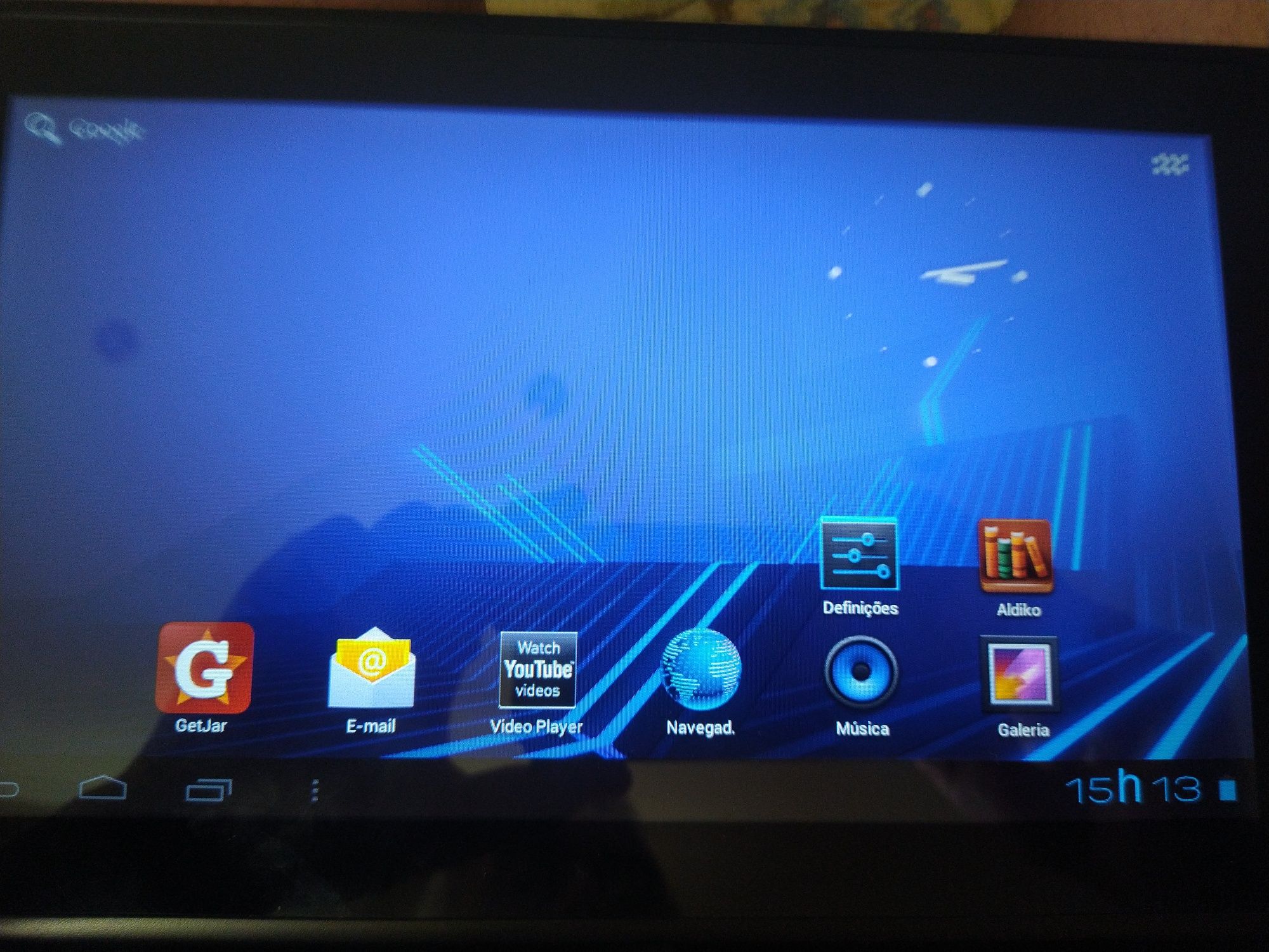 Tablet Coby já usado mas está novo