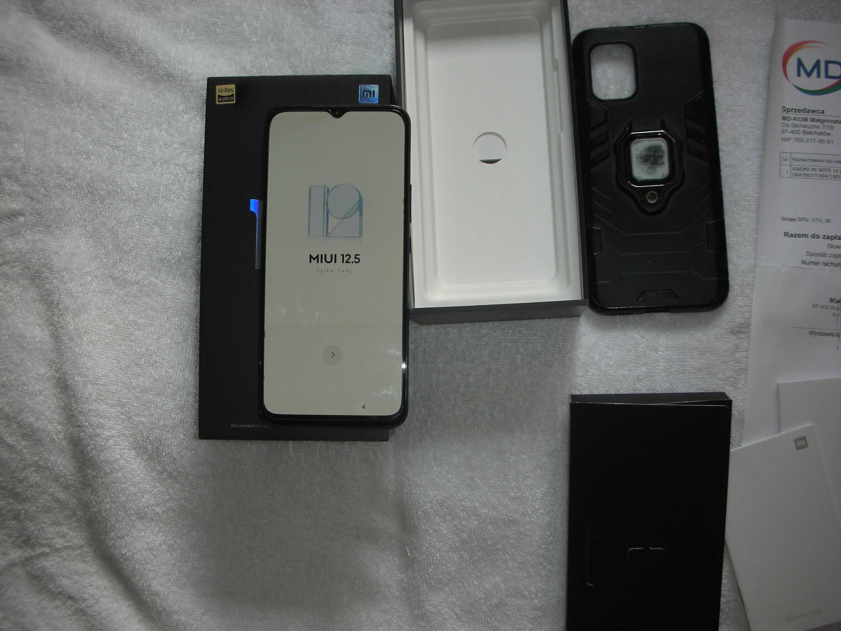 Xiaomi MI Note LTE 5G 6/64GB Cosmic -sierpień 2021r B.Dobry stan