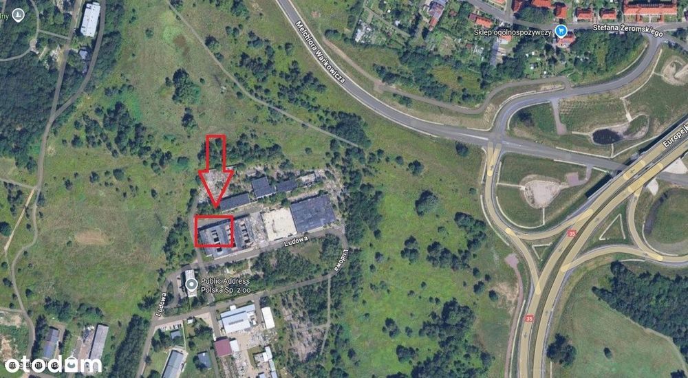Syndyk sprzeda działkę zabudowaną budynkiem usługowym w Wałbrzychu