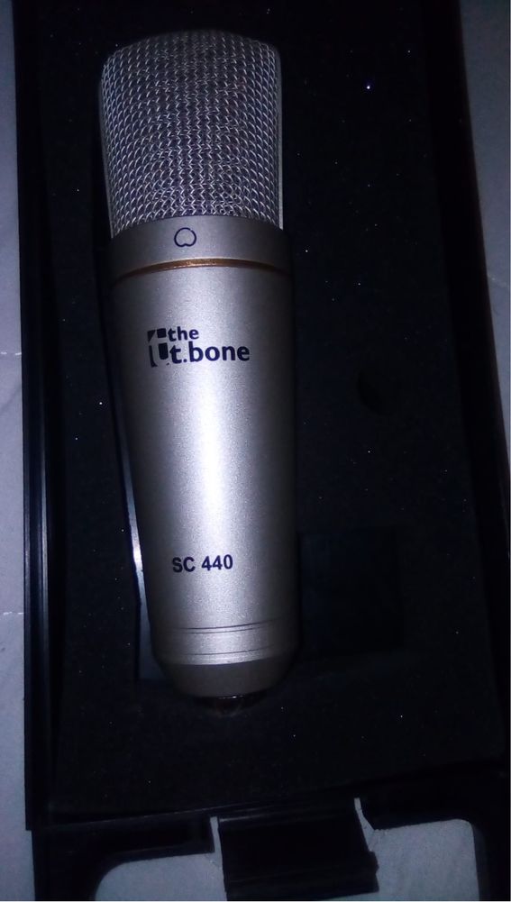 Microfone t. Bone condicionador