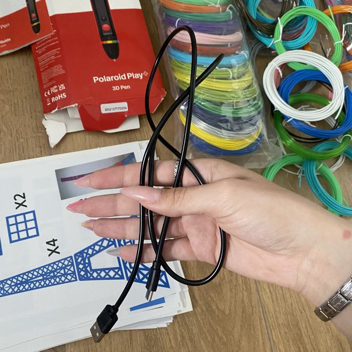 Zestaw Polaroid Dlugopis 3D play+ filamenty