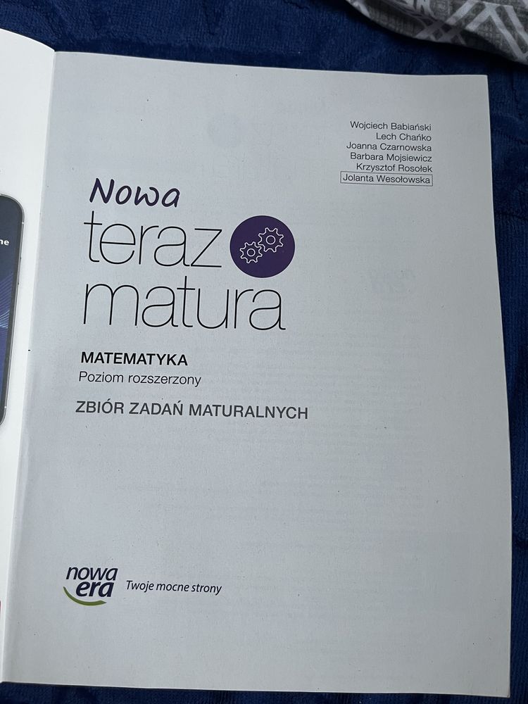 Nowa Teraz Matura Matematyka poziom rozszerzony
