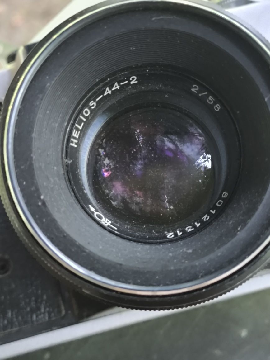 Aparat zenith, obiektyw helios44-2. Vintage
