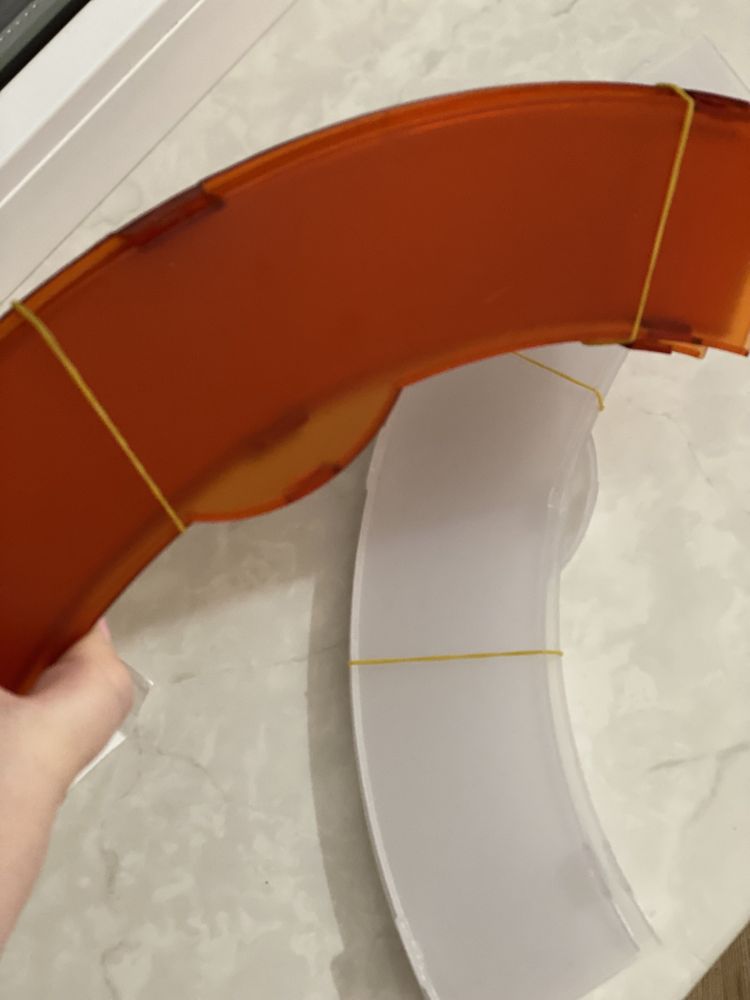 Набор фильтров Neewer белого и оранжевого цвета 75 W