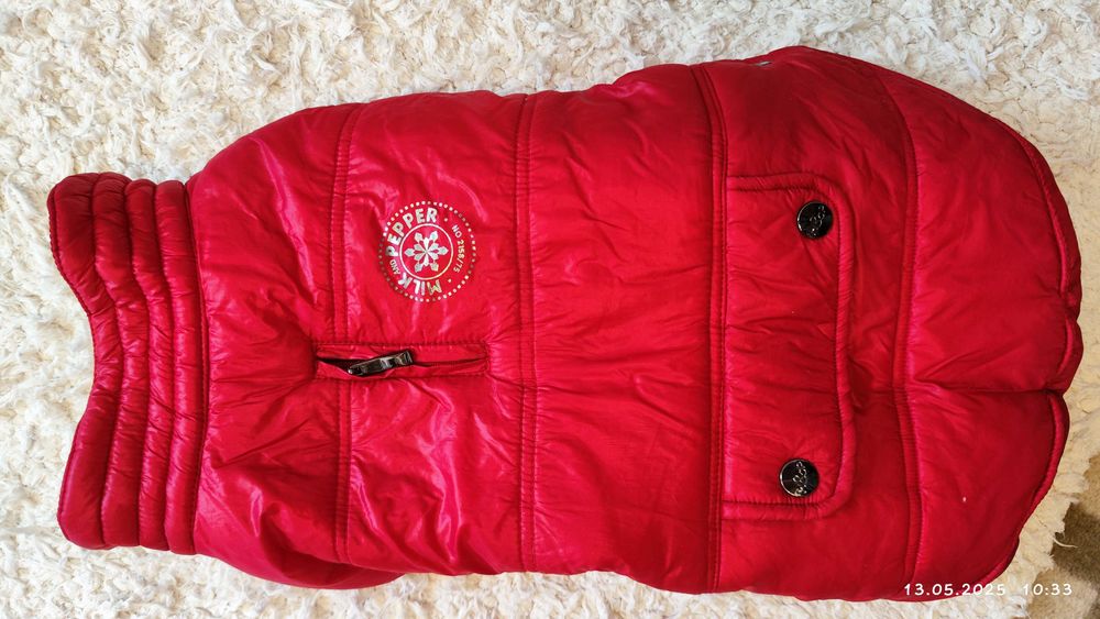 Psia kurtka puchowa rozm. 38