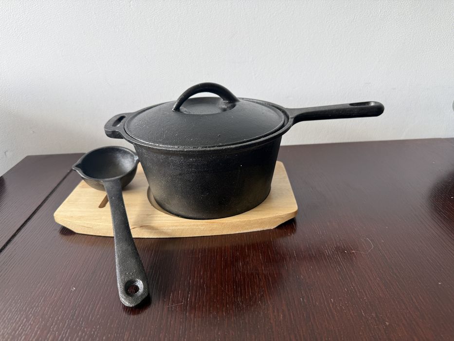 Rondel z czystego żeliwa - Komplet