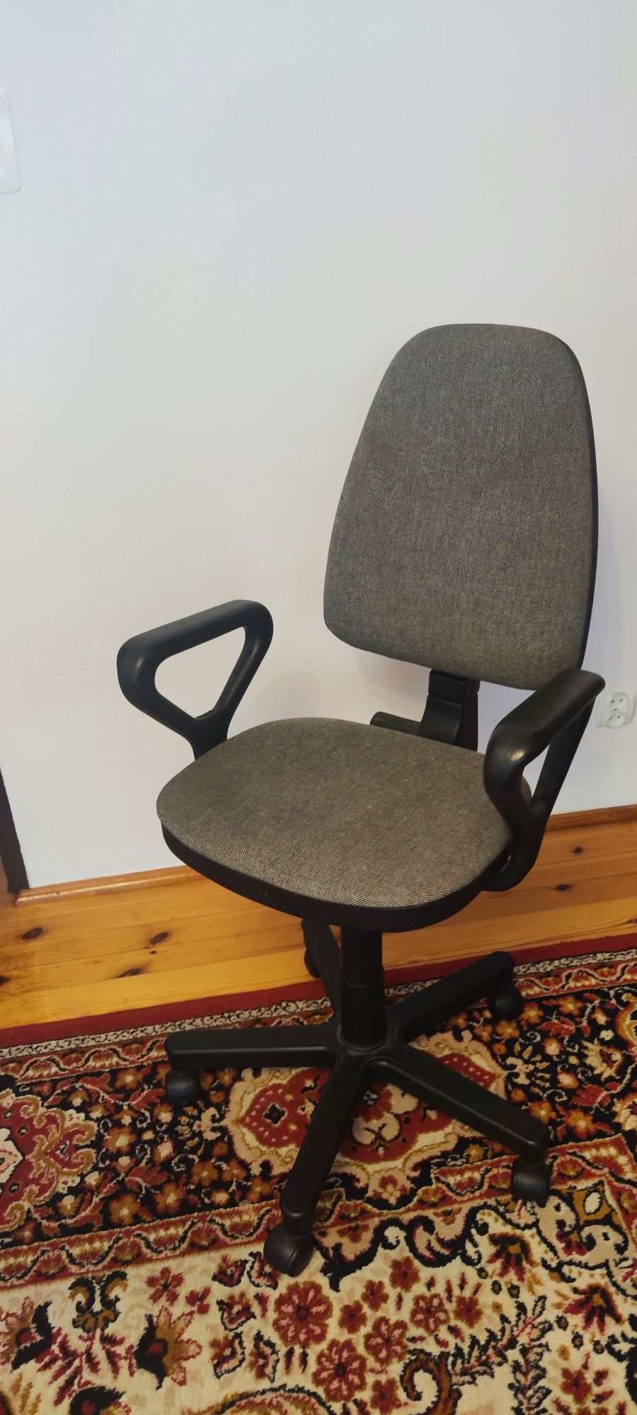 Krzesło biurowe, fotel biurowy, szary