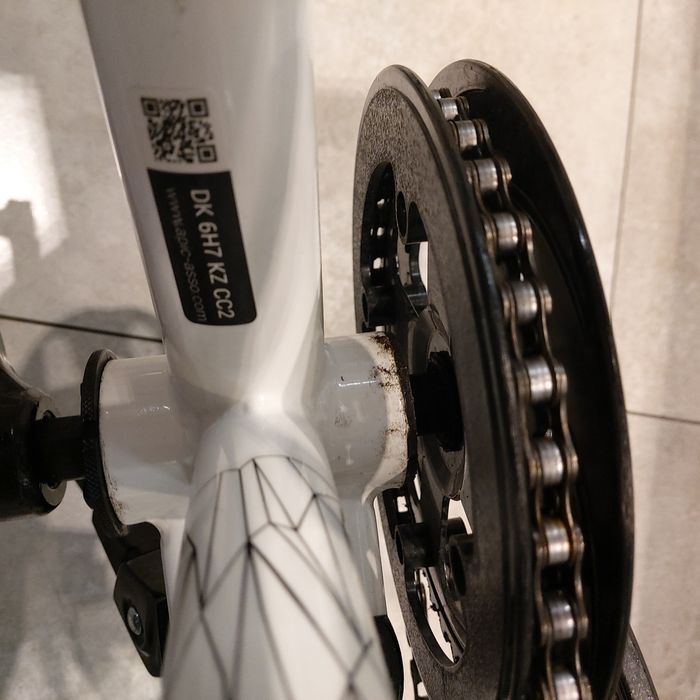 Rower Decathlon rower Riverside 20 calowy biały