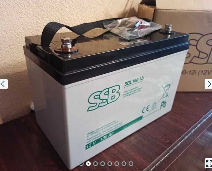 Гелевий акумулятор SSB SBL100-12i 12V 100Ah